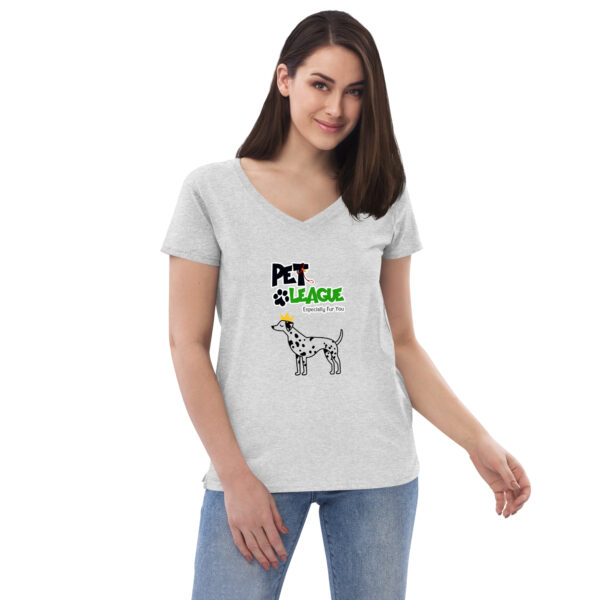 Women’s recycled v-neck t-shirt - Image 2