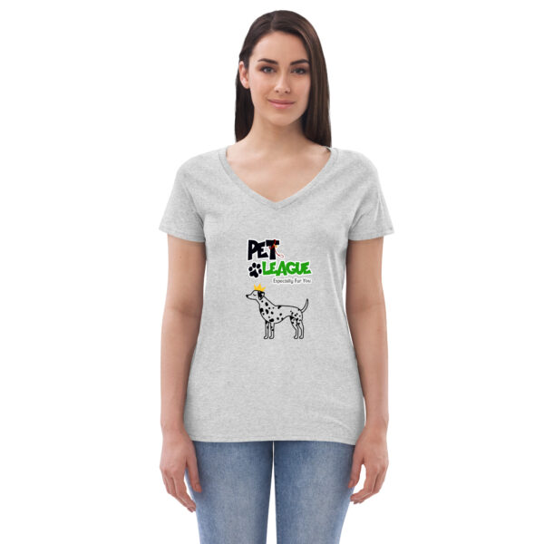 Women’s recycled v-neck t-shirt