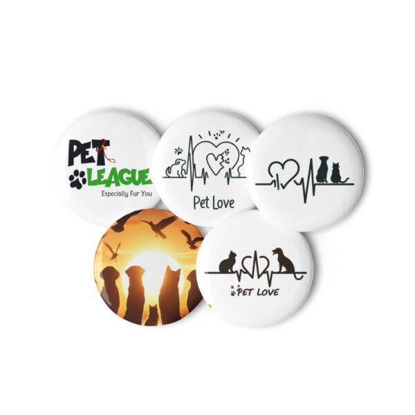 Set of pin buttons - Image 2