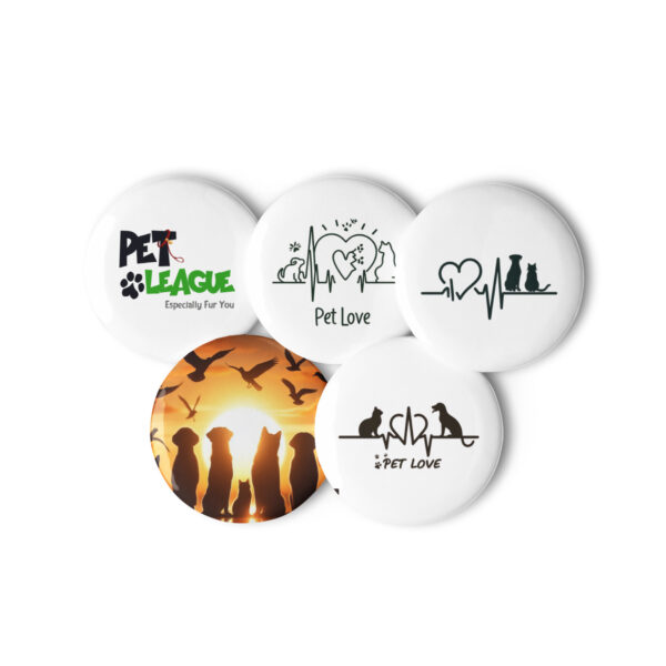 Set of pin buttons - Image 4